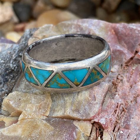 You really can’t go wrong with a quality Turquoise <strong>Ring</strong>. . Native american band rings